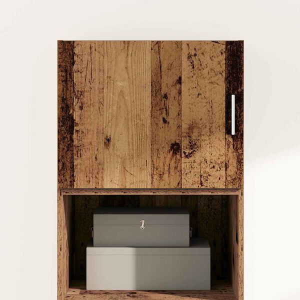 vidaXL Wandschrank Altholz 50 x 42,5 x 40 cm Holzwerkstoff
