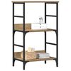 vidaXL Bücherschrank Artisan-Eiche 50x33x82 cm Holzwerkstoff