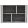 vidaXL Sideboard Grau Sonoma 80x30x54 cm Holzwerkstoff