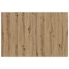 vidaXL Kopfteil Artisan-Eiche 120x1,5x80 cm Holzwerkstoff