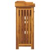 vidaXL Garten-Schrank Natur 93 x 41,5 x 98 cm Massivholz Akazie