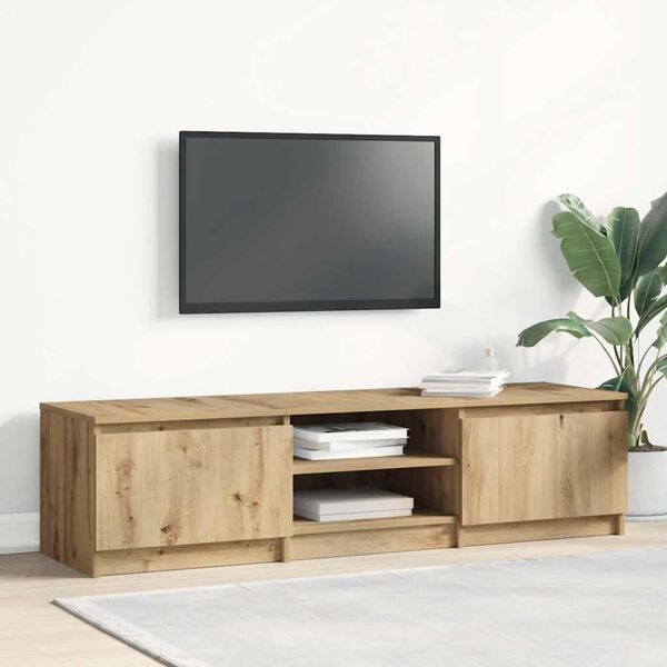 vidaXL TV-Schrank Artisan-Eiche 140x40x36 cm Holzwerkstoff
