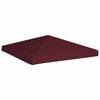 vidaXL Pavillondach 310 g / m&sup2; 3x3 m Weinrot