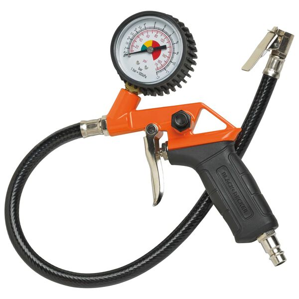 BLACK+DECKER 5-tlg. Druckluft-Zubeh&ouml;rset 0,5 L