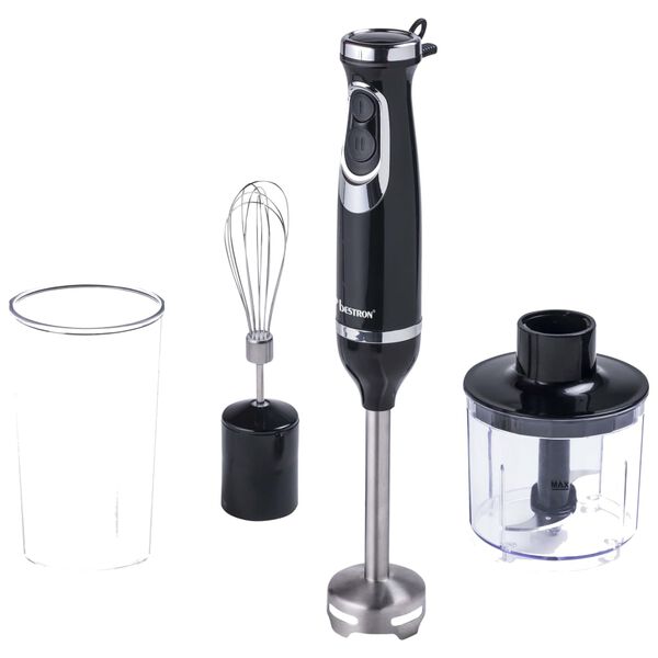 Bestron Stabmixer mit Zerhacker ASMS600 500 W