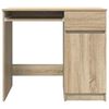 vidaXL Schreibtisch Sonoma-Eiche 86x49x76 cm Holzwerkstoff