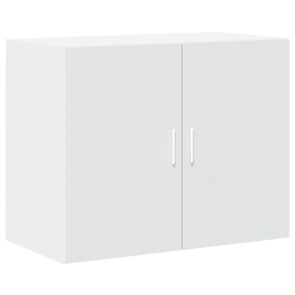 vidaXL Wandschrank Wei&szlig; 80x42,5x64 cm Holzwerkstoff