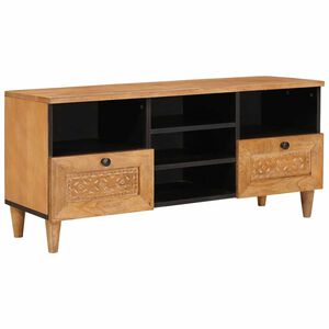 vidaXL TV-Einheiten mit Regal Hellbraun 100 x 33 x 46 cm Holzwerkstoff