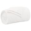 vidaXL Wohndecken 6 pcs Wei&szlig; 240 x 270 cm Fleece