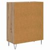 vidaXL Sideboard Artisan-Eiche 69,5 x 34 x 90 cm Holzwerkstoff