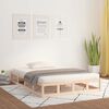 vidaXL Massivholzbett 140x190 cm