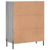 vidaXL Sideboard Grau Sonoma 69,5x34x90 cm Holzwerkstoff