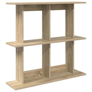 vidaXL Wandregal Wandhalterung Sonoma-Eiche 100 x 20 x 75 cm