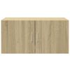 vidaXL Wandschrank Sonoma-Eiche 80x42,5x40 cm Holzwerkstoff