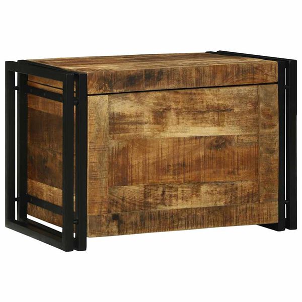 vidaXL Aufbewahrungsbox mit Speicher 60 x 40 x 41 cm Massivholz Mango