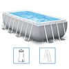 Intex Pool-Set Prism Frame Rechteckig 400x200x100 cm