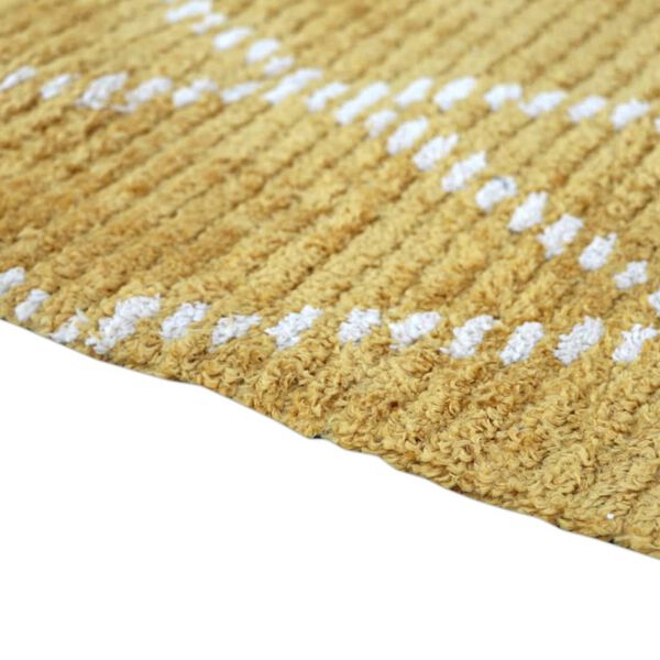 Dutch Lifestyle Teppich Florence Neu 230x160 cm Senfgelb