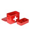 LABEL51 Erste-Hilfe-Kasten 30x14x21 cm Rot