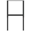 vidaXL Werkbankgestell Verstellbar 2 Stk. Metall 55x(69-95,5) cm