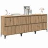 vidaXL Sideboards 3 pcs Artisan-Eiche 60 x 35 x 70 cm Holzwerkstoff