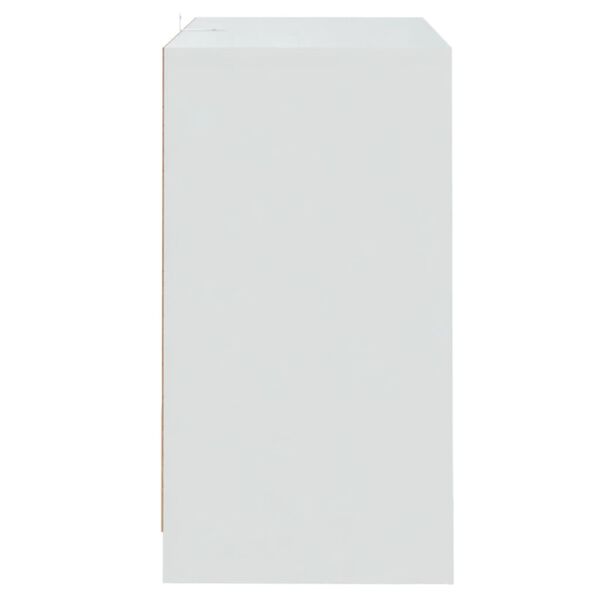 vidaXL Sideboard Wei&szlig; 70x41x75 cm Holzwerkstoff