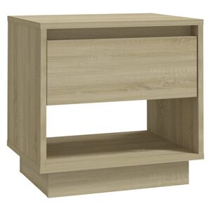vidaXL Nachttisch Sonoma-Eiche 45x34x44 cm Holzwerkstoff