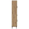 vidaXL Highboard mit Schubladen 2 pcs Artisan-Eiche Holzwerkstoff
