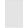 vidaXL Duschrollo 140x240 cm Weiß