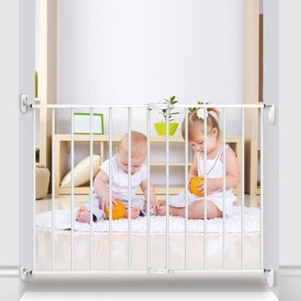 Noma Verl&auml;ngerbares Schutzgitter 62 - 102 cm Metall Wei&szlig; 93361