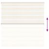 vidaXL Doppelrollo Marmorbeige 145x100cm Stoffbreite 140,9 cm Polyester