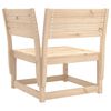 vidaXL 5-tlg. Garten-Lounge-Set Massivholz Kiefer