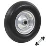 vidaXL Schubkarrenrad mit Achse Massives PU 4,00 - 8 390 mm