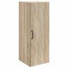vidaXL Wandschrank 33 x 34,5 x 90 cm Holzwerkstoff Sonoma-Eiche