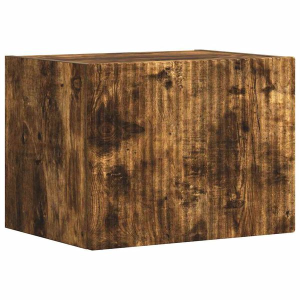 vidaXL TV-Wandschrank Wandmontiert Ger&auml;ucherte Eiche 60 x 31 x 29,5 cm