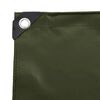 vidaXL Plane 650g / m&sup2; Olive Gr&uuml;n 5 x 5 m Canvas mit PVC-Beschichtung