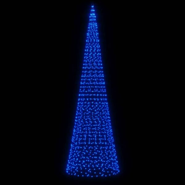 vidaXL LED-Weihnachtsbaum 1534 LEDs Blau 500 cm