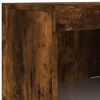 vidaXL Sideboard mit LED-Leuchten R&auml;uchereiche 202x37x100 cm