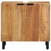 vidaXL Waschbeckenschrank mit Regal Massivholz Akazie 62 x 33 x 58 cm