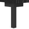 vidaXL Sideboard Schwarz Eichen-Optik 69,5 x 34 x 90 cm