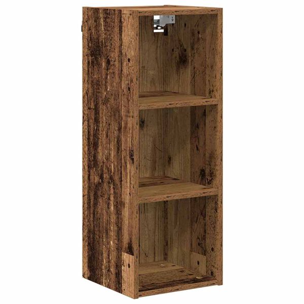 vidaXL H&auml;ngeschrank Riga Altholz 30 x 29,5 x 80 cm Holzwerkstoff