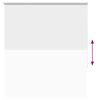 vidaXL Verdunkelungsrollo Wei&szlig; 135x150cm Stoffbreite 131,6cm Polyester