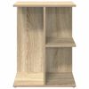 vidaXL Nachttisch Sonoma-Eiche 46,5x29x61 cm Holzwerkstoff