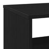 vidaXL Beistelltisch Schwarze Eiche 70 x 35 x 60 cm Holzwerkstoff