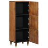 vidaXL Highboard mit Regal Braun 40 x 33 x 110 cm Massivholz Mango