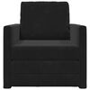 vidaXL Schlafsofa Schwarz 74 x 77 x 81 cm Samt