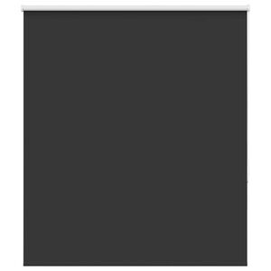vidaXL Verdunkelungsrollo Schwarz 120x130 cm Stoffbreite 116,6 cm