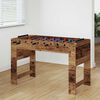 vidaXL Tischfu&szlig;balltisch Altholz 125 x 60,5 x 80 cm Holzwerkstoff