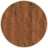 vidaXL Tischplatte &Oslash; 90 x 2,5 cm Rund Massivholz Eiche Hellbraun