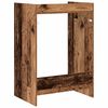 vidaXL Waschmaschinen-Schrank Altholz 67,5 x 48 x 97 cm Holzwerkstoff