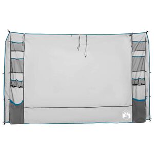 vidaXL H&auml;ngender Zeltorganiser Grau und Blau 320 x 182 cm Oxford